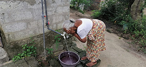 スリランカ水プロジェクト(第3弾)が完成、給水開始