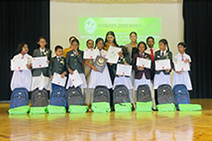 スリランカの環境日記コンテスト2023表彰